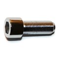 Midwest Fastener 3/8"-24 Socket Head Cap Screw, Chrome Plated Steel, 1 in Length, 10 PK 79783